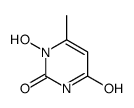 1-hydroxy-6-methylpyrimidine-2,4-dione Structure