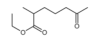 ethyl 2-methyl-6-oxoheptanoate Structure