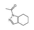 1-(4,5,6,7-tetrahydroindazol-1-yl)ethanone结构式