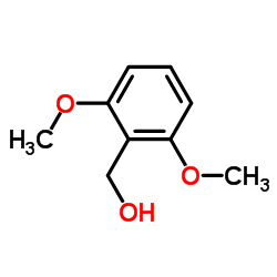 (2,6-二甲氧基苯基)甲醇结构式