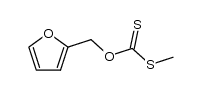 O-furfuryl-S-methyl dithiocarbonate结构式