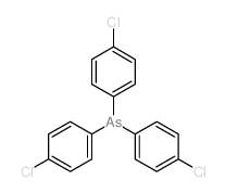 Arsine,tris(4-chlorophenyl)-结构式