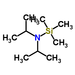 Diisopropylaminotrimethylsilane Structure