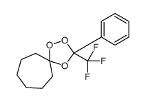3-phenyl-3-(trifluoromethyl)-1,2,4-trioxaspiro[4.6]undecane Structure