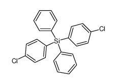 ph2Si(ph-4-Cl)2结构式