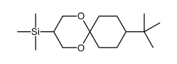(9-tert-butyl-1,5-dioxaspiro[5.5]undecan-3-yl)-trimethylsilane Structure