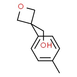 [3-(4-methylphenyl)oxetan-3-yl]methanol Structure