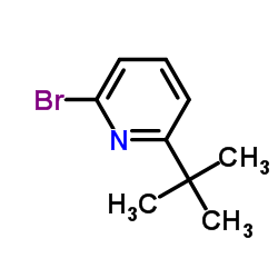 2-Bromo-6-tert-butylpyridine Structure