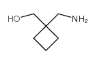 (1-(氨基甲基)环丁基)甲醇结构式