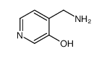 3-羟基-4-氨甲基吡啶结构式
