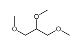 1,2,3-trimethoxypropane结构式