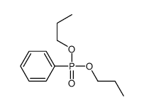 dipropoxyphosphorylbenzene Structure
