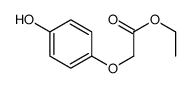 ethyl 2-(4-hydroxyphenoxy)acetate Structure