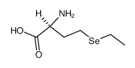 (2S)-2-amino-4-(ethylselanyl)butanoic acid Structure