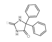 5,5-二苯基-2-硫代海因结构式