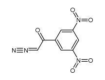 2-diazo-1-(3,5-dinitrophenyl)ethanone结构式