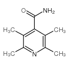 2,3,5,6-四甲基异烟酰胺结构式