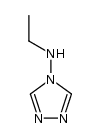 4-(ethylamino)-1,2,4-triazole结构式