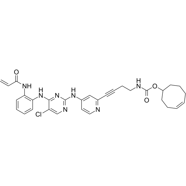 ERK1/2 inhibitor 9结构式
