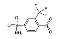 4-硝基-3-(三氟甲基)苯磺酰胺结构式