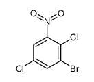 1-bromo-2,5-dichloro-3-nitrobenzene Structure