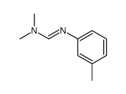 N,N-dimethyl-N'-(3-methylphenyl)methanimidamide Structure