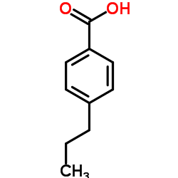 4-丙基苯甲酸结构式