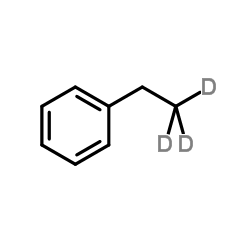 乙基苯-D3结构式