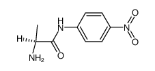 L-alanine-p-nitroanilide结构式
