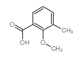 2-Methoxy-3-methyl-benzoic acid Structure