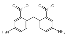 Benzenamine,4,4'-methylenebis[3-nitro- Structure