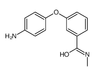 3-(4-aminophenoxy)-N-methylbenzamide结构式
