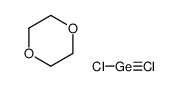 Germanium(II) chloride dioxane complex (1:1) Structure