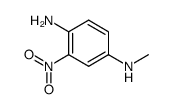 1-amino-2-nitro-4-methylaminobenzene Structure