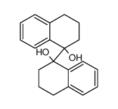 1,2,3,4-tetrahydro-1-(1,2,3,4-tetrahydro-1-hydroxynaphthalen-1-yl)naphthalen-1-ol结构式
