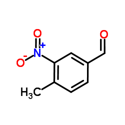 4-甲基-3-硝基苯甲醛结构式