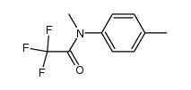 N-Methyl-2,2,2-trifluor-p-methylacetanilid Structure