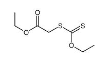 Ethyl 2-((ethoxycarbonothioyl)thio)acetate Structure