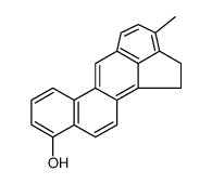 3-methyl-1,2-dihydrobenzo[j]aceanthrylen-10-ol结构式
