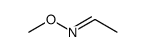 acetaldehyde O-methyl oxime结构式