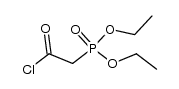 chlorocarbonylmethylphosphonic acid diethyl ester Structure