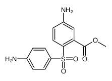 methyl 5-amino-2-(4-aminophenyl)sulfonylbenzoate结构式
