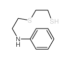 2-(2-anilinoethylsulfanyl)ethanethiol结构式