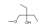 3-(methoxymethyl)pentan-3-ol结构式