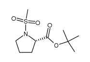 1-(methylsulfonyl)-L-proline tert-butyl ester Structure