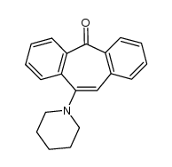 10-piperidin-1-yl-dibenzo[a,d]cyclohepten-5-one结构式