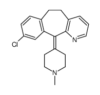 9-chloro-11-(1-methylpiperidin-4-ylidene)-5,6-dihydrobenzo[1,2]cyclohepta[2,4-b]pyridine Structure