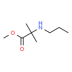 Alanine, 2-methyl-N-propyl-, methyl ester (9CI) Structure