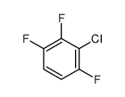 2-chloro-1,3,4-trifluorobenzene结构式