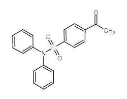 4-二苯基磺酰基苯乙酮结构式